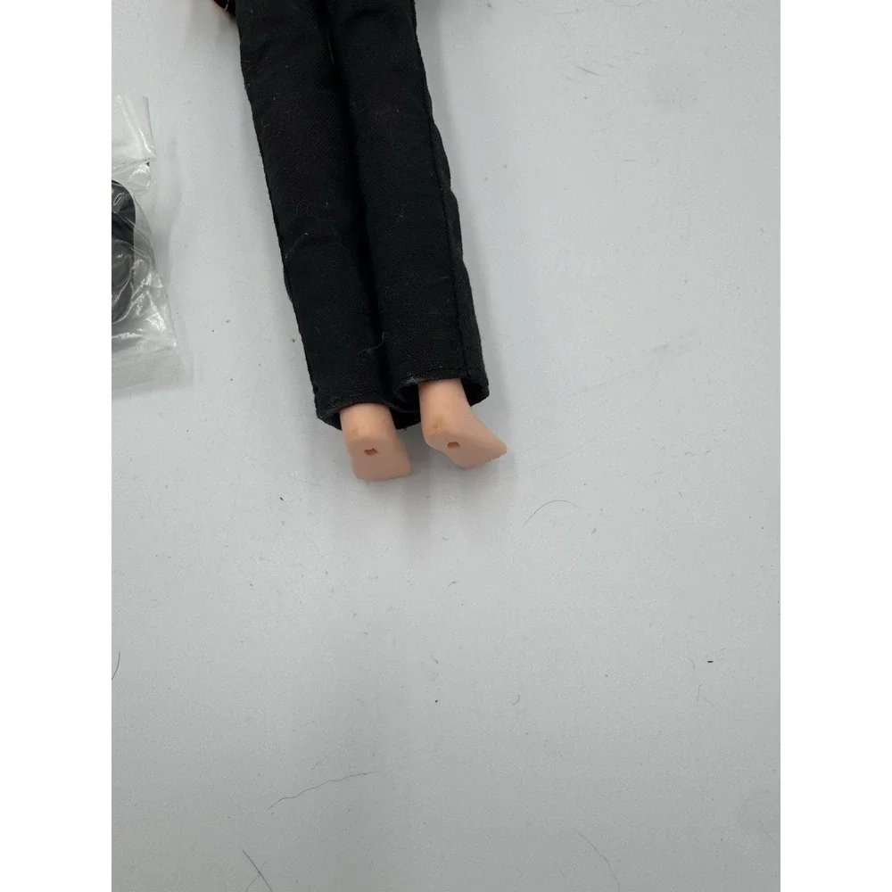 New Male Fashion Doll - Black Checked Suit